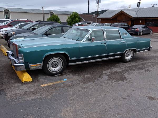 Photo 1979 Lincoln Continental Town Car - $6,000 (SW Montana)