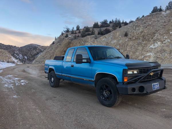 Photo Old Blue Chevy my loss your gain 5500 obo - $5,500 (Butte)