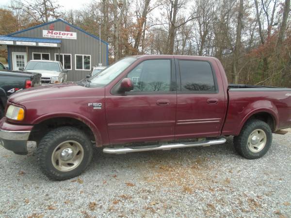 Photo 2003 Ford F150 CREW 4x4  2007 Chevy Quad 178k 4x4  WE TRADE - $5,500 (Paducah  www.ckmotorsky.com)