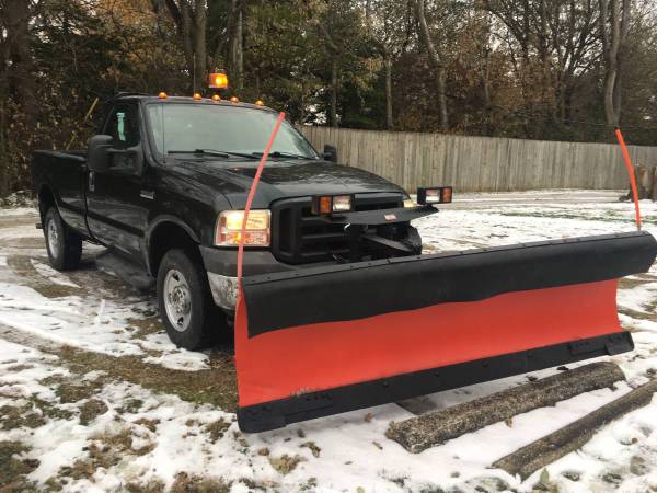 1 Owner - Snow Plow Ford SUPERDUTY - $15999 (64,xxx Low Miles) | Cars