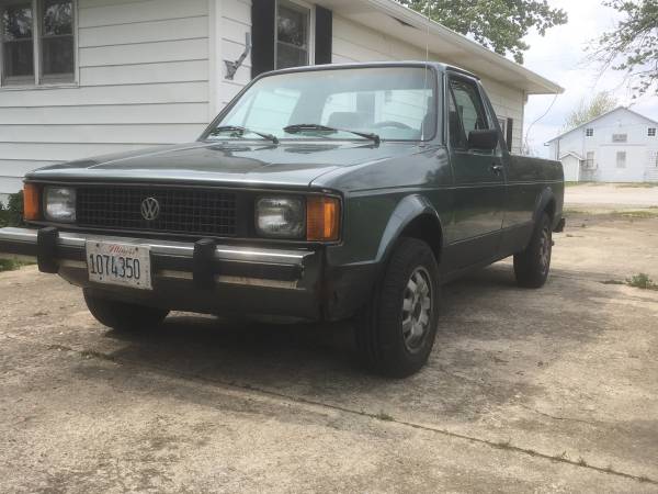 81 Vw Diesel Rabbit Truck - $3990 (milford) 