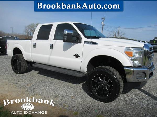 Photo 2015 FORD F250 SUPER DUTY XLT, White APPLY ONLINE-gt BROOKBANKAUTO.COM - $40,991 (RAM CHEVY FORD DODGE JEEP)