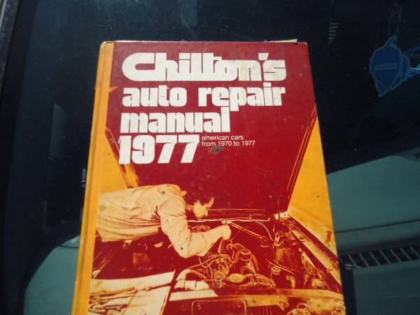 Chiltons Repair Manual For American Cars 1970-1977 - $20 (Clover ...