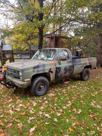Photo 84 54 military truck with 6.2 Detroit - $4,600 (Dewittville)
