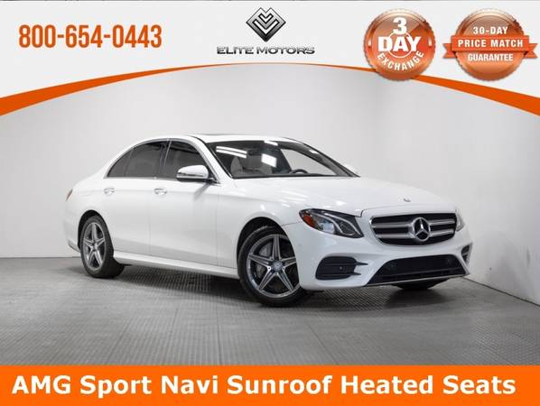 Photo 2017 Mercedes-Benz E-Class E 300 Bad Credit, No Credit NO PROBLEM - $31,500 (2017 Mercedes-Benz E-Class E 300 Bad Cred)