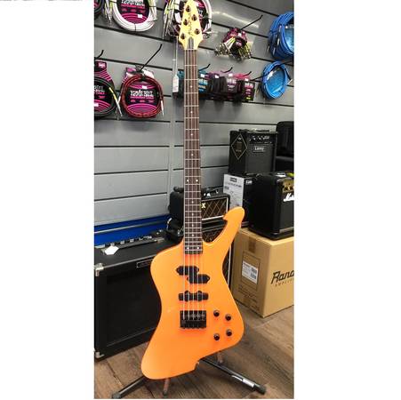 2023 Aurora Borealis 5 string Bass - Orange $650