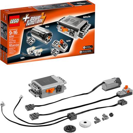 Photo LEGO Technic Power Functions Motor Set 8293 (10 Pieces) $75
