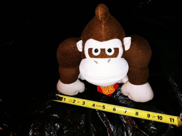 Photo Nintendo Super Mario Brothers Donkey King Kong Stuffed Plush Toy $25