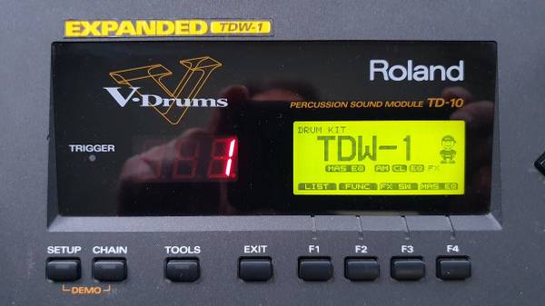 Photo Roland TD-10 Drum Module  TDW1 $380