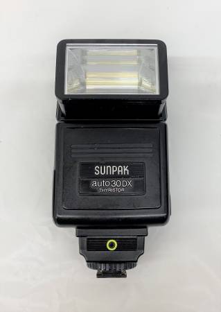Sunpak Auto 30 DX THYRISTOR Flash - PT-1D - TESTED $20
