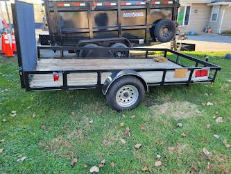 Photo Utility Trailer HD R Gate Landscaping Motorcycle ATV SXS
