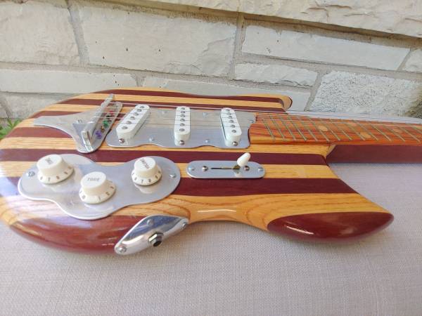Photo franken-strat lap steel guitar $125