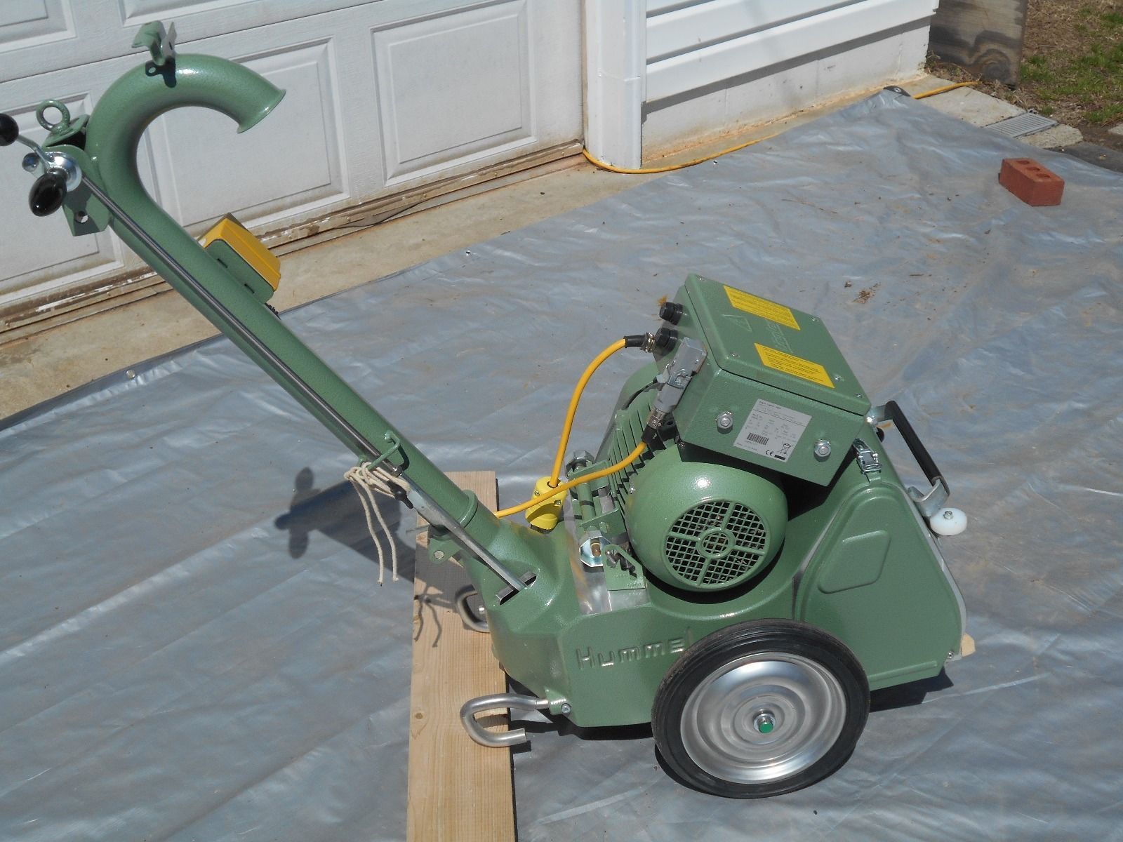 Hummel Belt Sander with Carring Cart Tools For Sale Chicago, IL