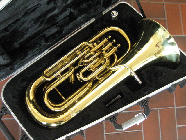 Photo Besson King 2280SP 4 Valve Silver Plated Euphonium