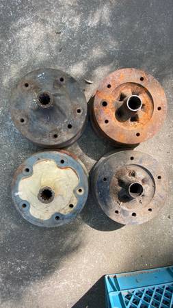 Photo Early VW Bus Brake Drums set front and rear OEM $60