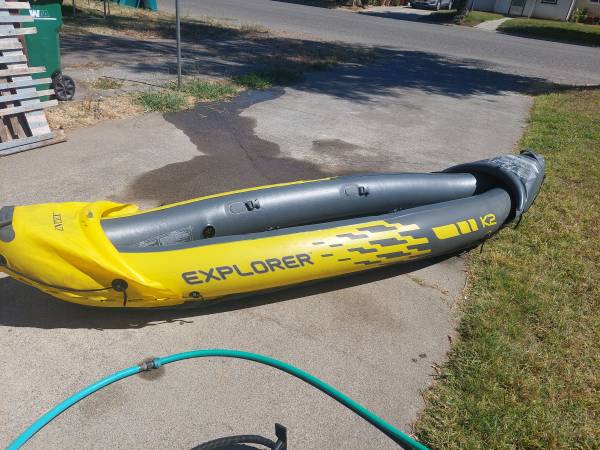 Photo Intex Explorer K2 2 person inflatable kayak $50