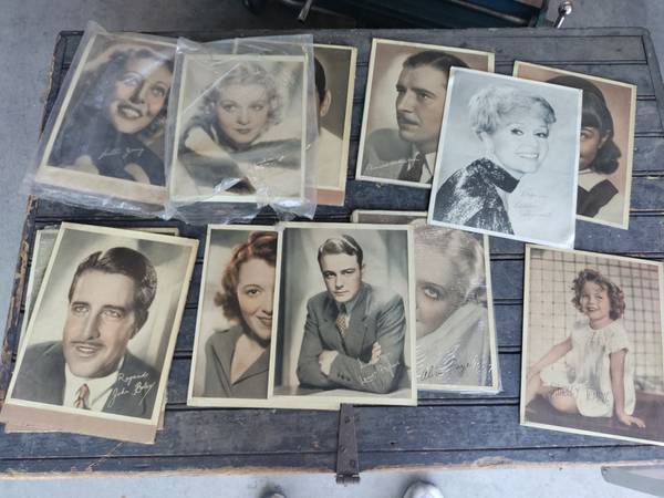Lot of Vintage Photos Pictures Of Famous People $20