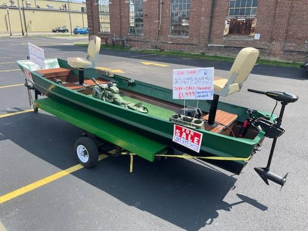 12 Ft John Boat - Pond Ready $1,900