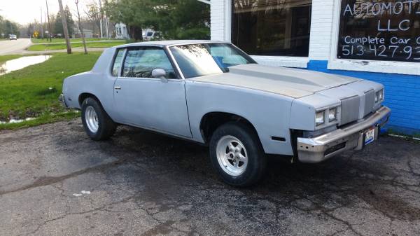 1980 Cutlass Drag Car Roller 2000 Bethel Oh Cars