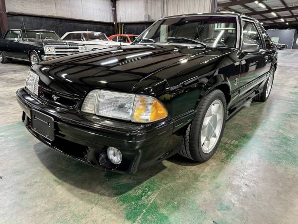 Photo 1993 Ford Mustang SVT Cobra  Black  Black Interior  14K Miles $69,500
