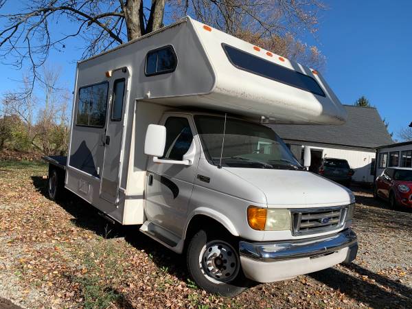 Fun Mover Rv 2004 Four Winds Fun Mover - Custom Flatbed RV Toterhome Toy Hauler ...
