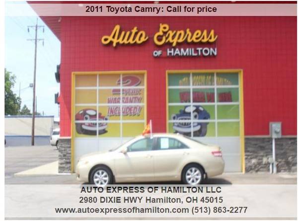 Photo 2011 Toyota Camry $1200 DownTAX BUY HERE PAY HERE $1,200