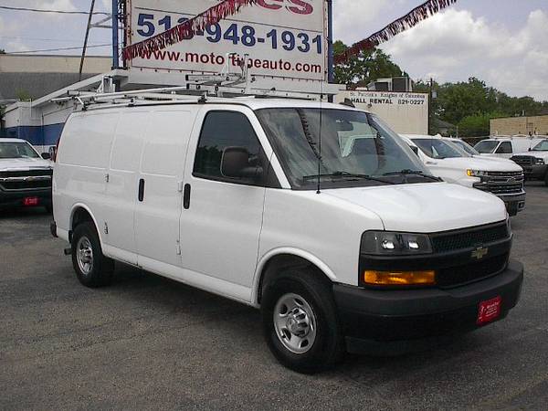 2018 CHEVROLET EXPRESS 3500 ONE TON CARGO SHELVING CLEAN $26,995