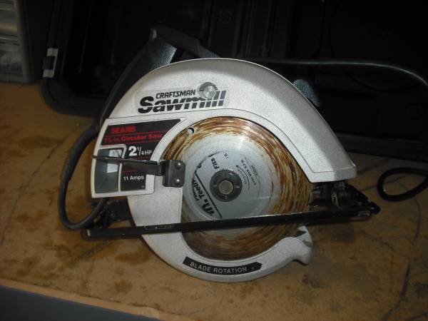 CRAFTSMAN CIRCULAR SAW W/ BLADES $50 | Tools For Sale | Cincinnati, OH ...