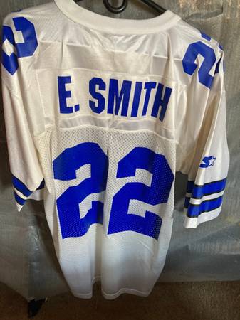 Photo EMMET SMITH NFL COWBOYS JERSEY $40