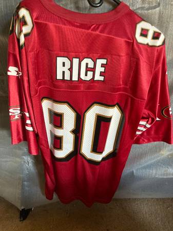 JERRY RICE 49ERS NEW JERSEY $40