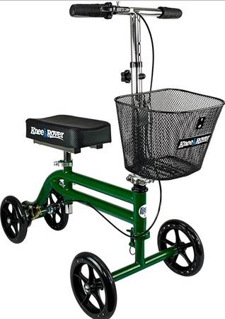 Photo KNEE SCOOTER WITH FRONT BASKET - MAKE OFFER