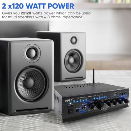 Pyle Mini 2X120 WATT Stereo Power (PTAU45) $70