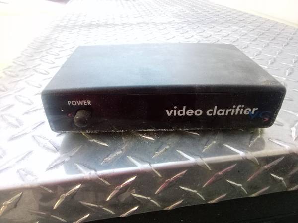Photo Vintage Clearline Concepts Video Clarifier 1990s $10