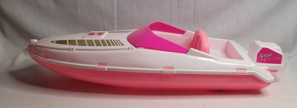 Photo barbie splash n color boat $25