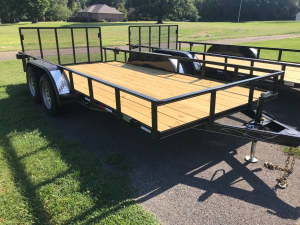 Photo Brand new 610x16 and 610x18 UTILITY TRAILERS, upgrades ON SALE $3,150