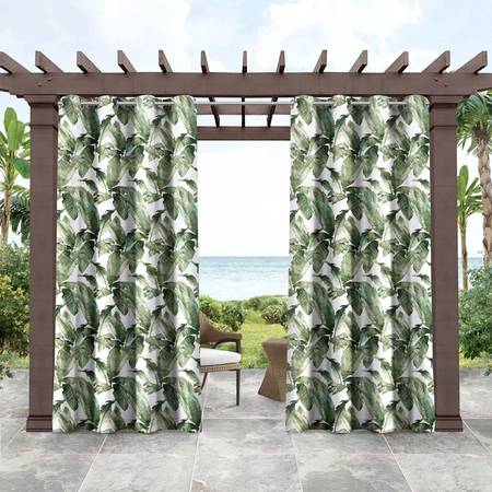 Photo TOMMY BAHAMA Tropical Fern Curtain Panels $60