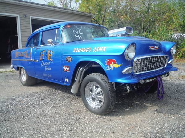 1955 Chevy 150 Nostalgic Gasser Drag Racer - $55000 (Solon) | Cars ...