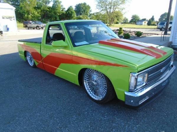 1993 Chevy S10 Custom Paint Job Bagged Super Nice Truck Look