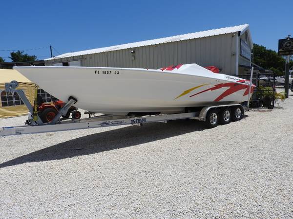 1995 28 Powerplay offshore boat $69,900
