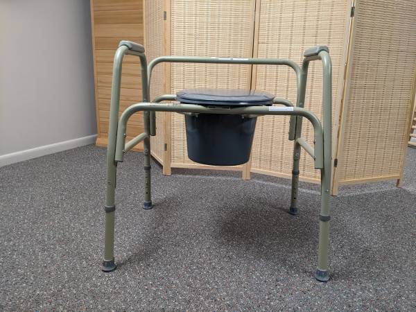 Bariatric Extra Wide Bedside Commode $55