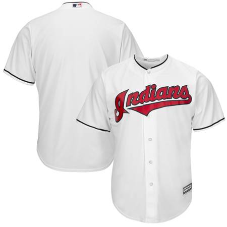 Photo CLEVELAND INDIANS MAJESTIC WHITE HOME YOUTH JERSEY $20