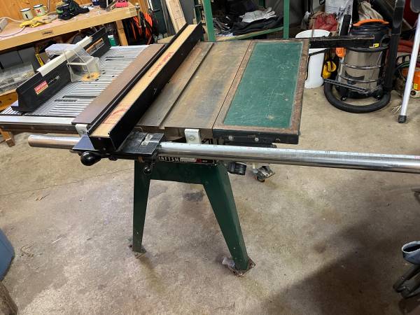 Photo Craftsman Table Saw and Router Table $125
