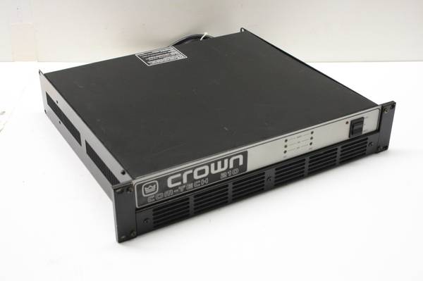 Crown Com-Tec 210 Professional Amplifier 4-8 Ohm or 70V Line $185