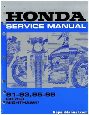 Photo Honda 750 Night Hawk Service Manual