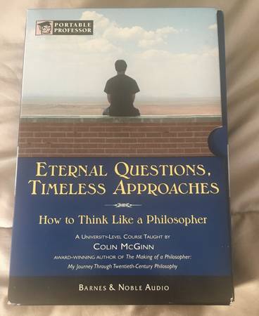 Photo Portable Professor Audio Book How to Think Like a Philosopher $10