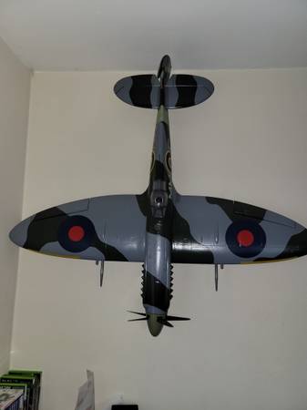 Photo RC-E-flite Spitfire Mk XIV 1.2m BNF Basic with AS3X and SAFE Select $170