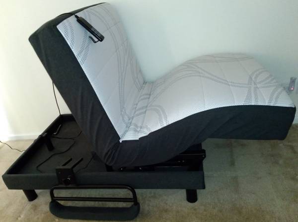 Photo Sleep-to-Stand Adjustable Lift Chair Bed $1