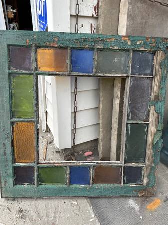 Photo Stained Glass Window $150
