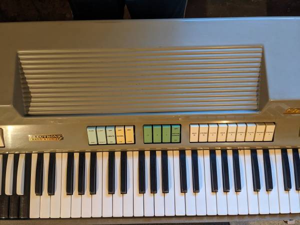 Photo Two Farfisa Combo Compact Organs from 1960s $800