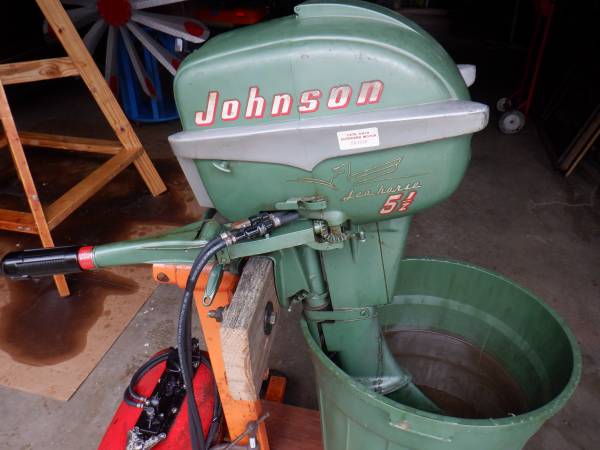 johnson sea horse motor 5-12 h.p. $400